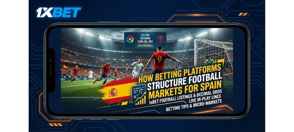 How Betting Platforms Structure Football Markets for Spain