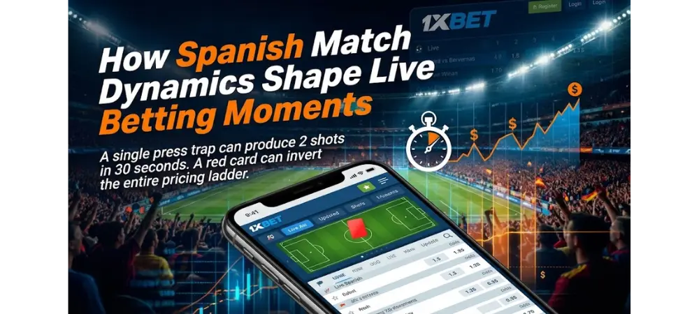 How Spanish Match Dynamics Shape Live Betting Moments